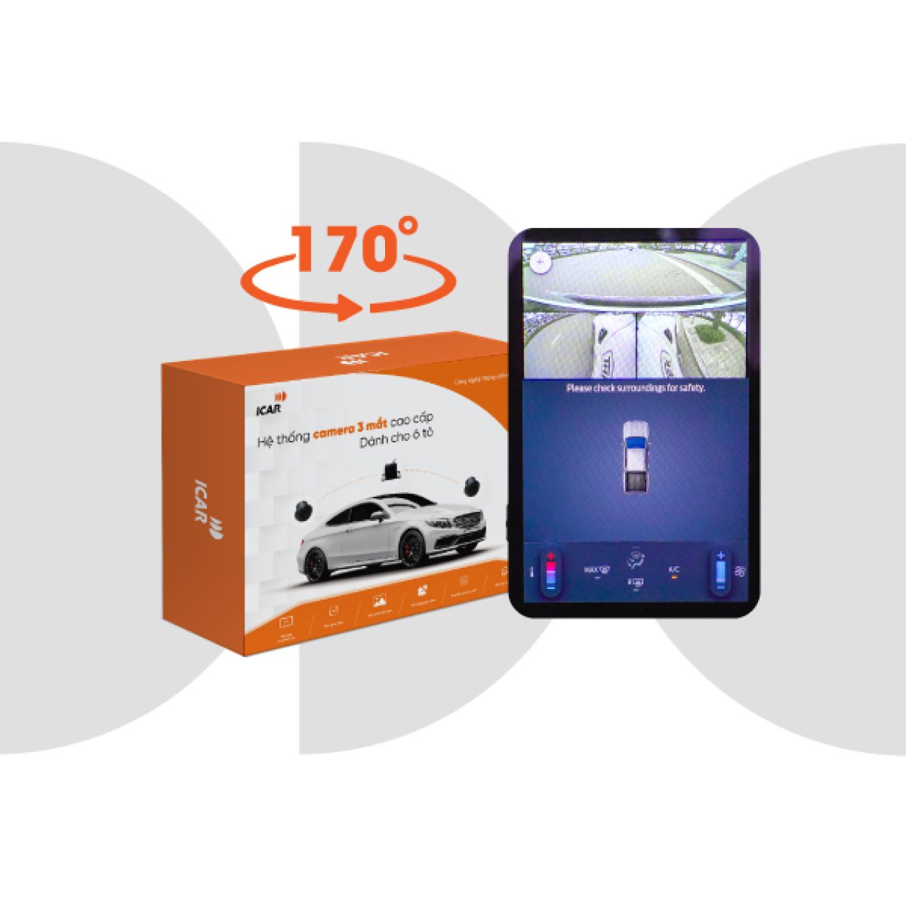 CAMERA 3 MẮT ELLIVIEW Y5 PREMIUM 170 ĐỘ - Hình 1